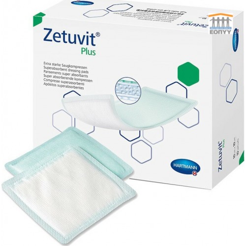 Επίθεμα Zetuvit® Plus 10x10cm 10τεμ. Επίθεμα Zetuvit® Plus 10x10cm 10τεμ.